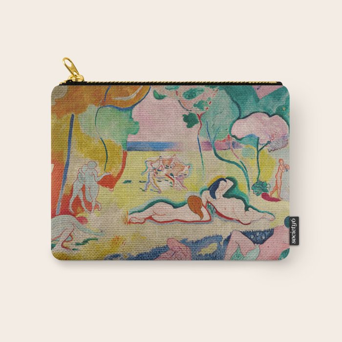 Henri Matisse - Le bonheur de vivre (The Joy of Life) Carry All Pouch Gallery Image 1