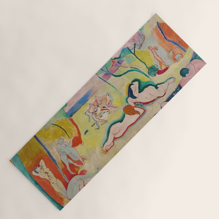 Henri Matisse - Le bonheur de vivre (The Joy of Life) Yoga Mat Gallery Image 1