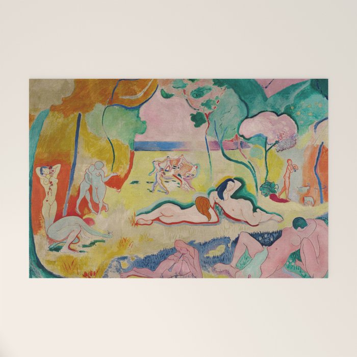 Henri Matisse - Le bonheur de vivre (The Joy of Life) Welcome Mat Gallery Image 1