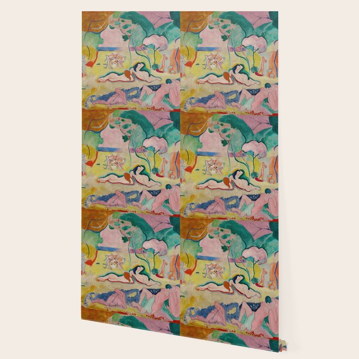 Henri Matisse - Le bonheur de vivre (The Joy of Life) Wallpaper Gallery Image 2
