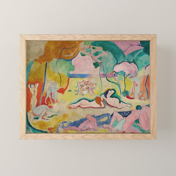 Henri Matisse - Le bonheur de vivre (The Joy of Life) Mini Art Print Gallery Image 1