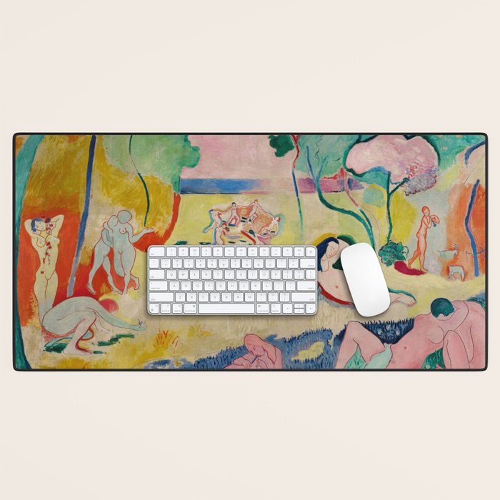 Henri Matisse - Le bonheur de vivre (The Joy of Life) Desk Mat Gallery Image 1