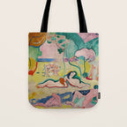 Henri Matisse - Le bonheur de vivre (The Joy of Life) Tote Bag Gallery Image 1