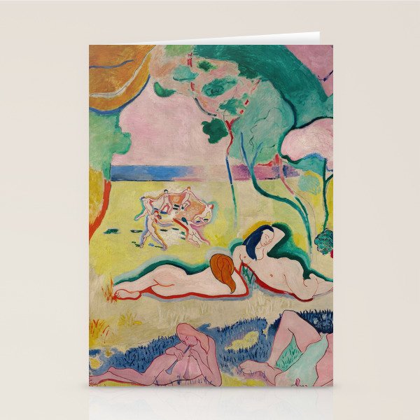 Henri Matisse - Le bonheur de vivre (The Joy of Life) Stationery Card Gallery Image 1