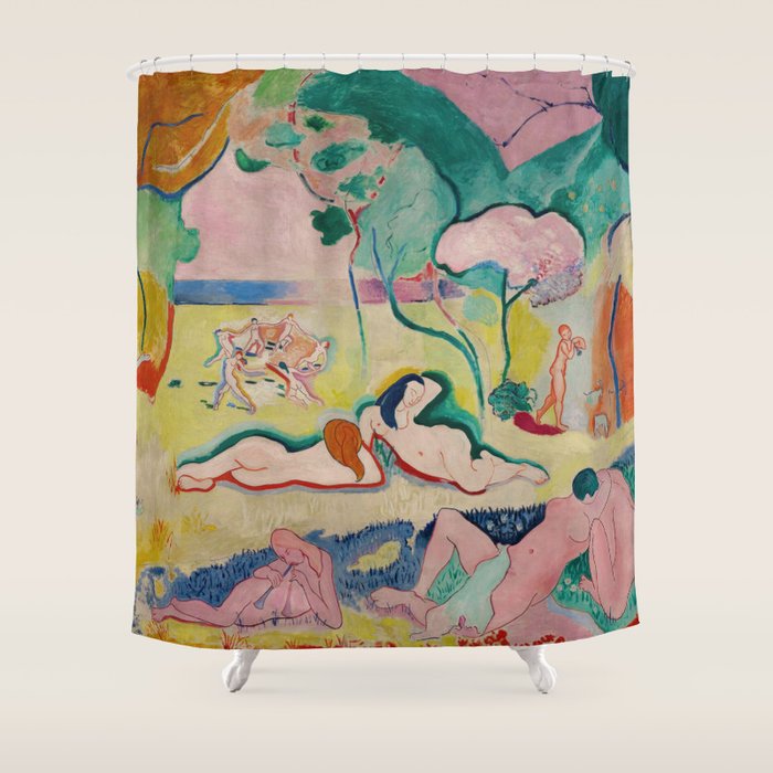 Henri Matisse - Le bonheur de vivre (The Joy of Life) Shower Curtain Gallery Image 1