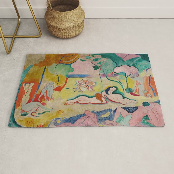 Henri Matisse - Le bonheur de vivre (The Joy of Life) Rug Gallery Image 1