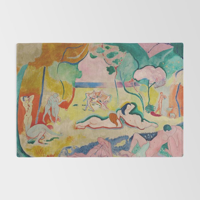 Henri Matisse - Le bonheur de vivre (The Joy of Life) Rug Gallery Image 2