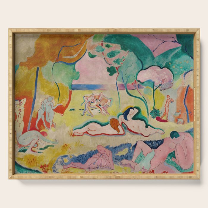 Henri Matisse - Le bonheur de vivre (The Joy of Life) Serving Tray Gallery Image 1