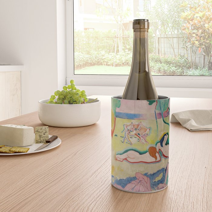 Henri Matisse - Le bonheur de vivre (The Joy of Life) Wine Chiller Gallery Image 4