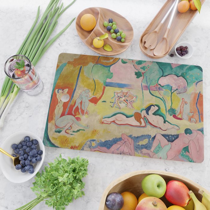 Henri Matisse - Le bonheur de vivre (The Joy of Life) Cutting Board Gallery Image 2