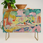 Henri Matisse - Le bonheur de vivre (The Joy of Life) Credenza Gallery Image 1