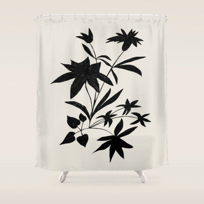 Fireworks Flowers  Shower Curtain Gallery Image 1