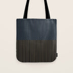Color Block Lines XVII Tote Bag Gallery Image 1