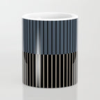 Color Block Lines XVII Coffee Mug Gallery Image 4
