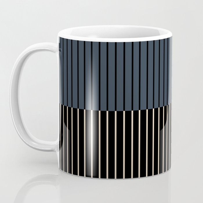 Color Block Lines XVII Coffee Mug Gallery Image 3