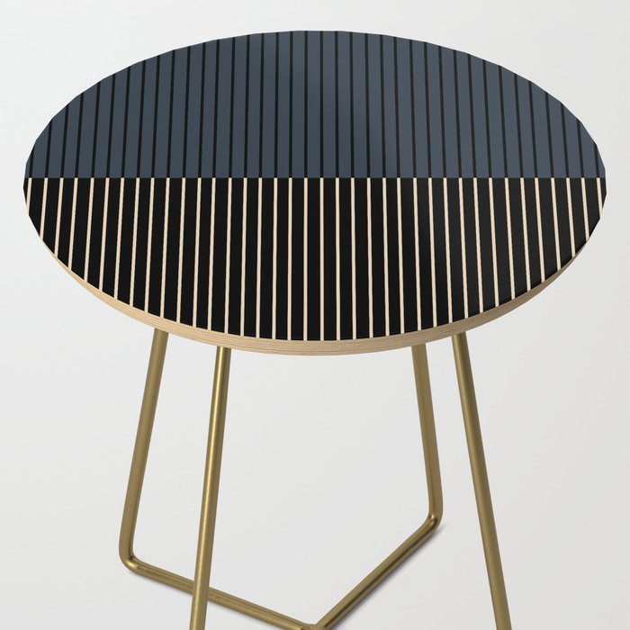 Color Block Lines XVII Side Table Gallery Image 2