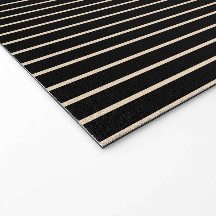 Color Block Lines XVII Welcome Mat Gallery Image 2
