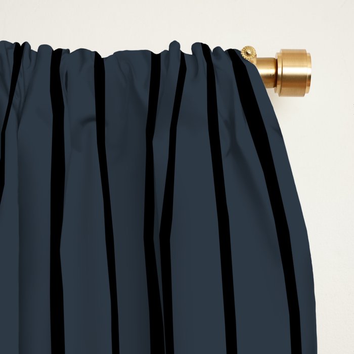 Color Block Lines XVII Window Curtain Gallery Image 2