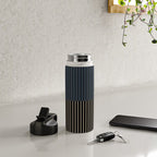 Color Block Lines XVII Water Bottle Gallery Image 4