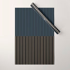 Color Block Lines XVII Wrapping Paper Gallery Image 1