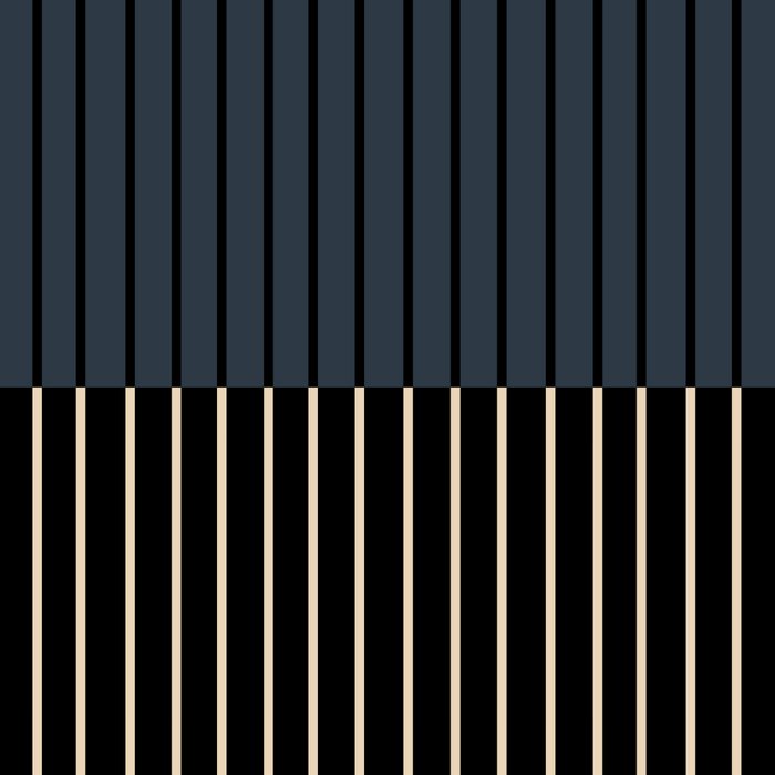 Color Block Lines XVII Coffee Mug Gallery Image 2