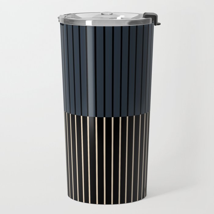 Color Block Lines XVII Travel Mug Gallery Image 2