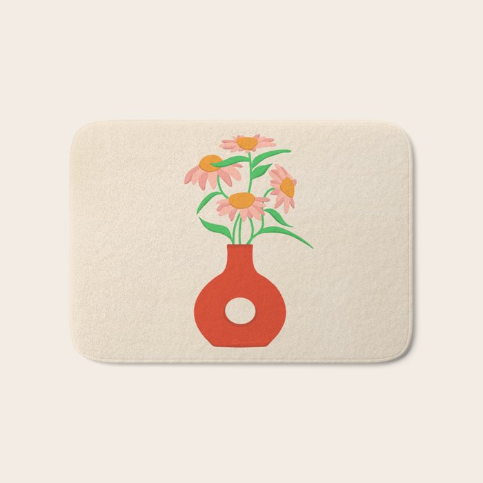 Flower Vase Bath Mat Gallery Image 1