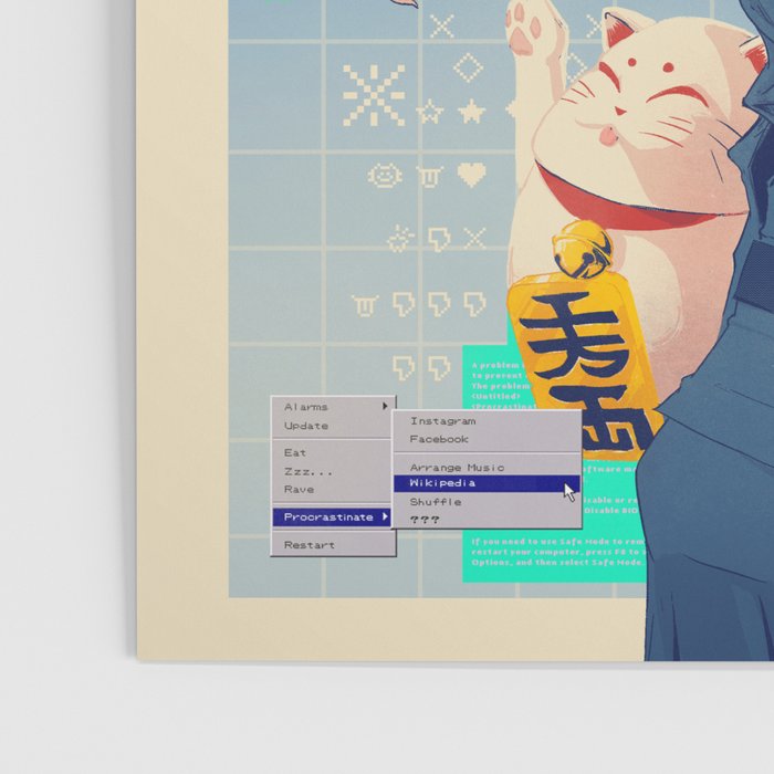 Internet Procrastination Poster Gallery Image 3