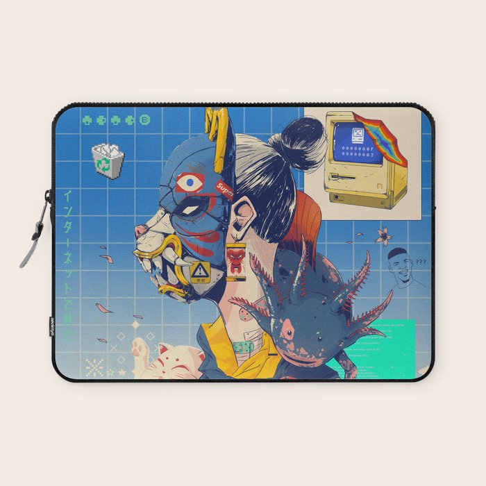 Internet Procrastination Laptop Sleeve Gallery Image 1