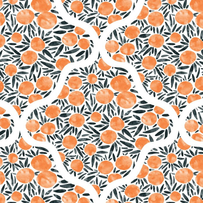 Tangerine Lattice Dreams Coffee Mug Gallery Image 2