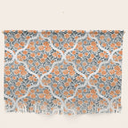 Tangerine Lattice Dreams Wall Hanging Gallery Image 1
