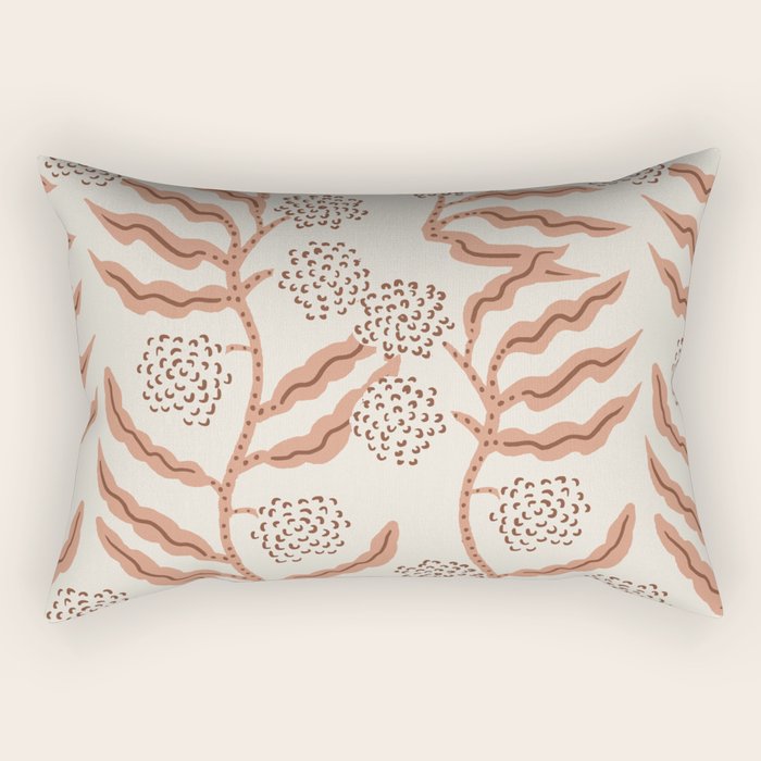LA VILLE VINE BLUSH Rectangular Pillow Gallery Image 2