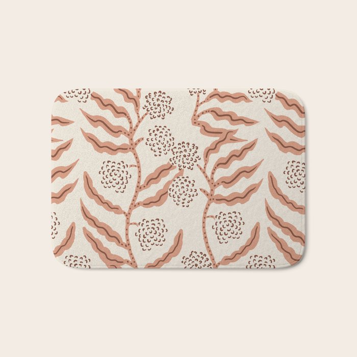LA VILLE VINE BLUSH Bath Mat Gallery Image 1