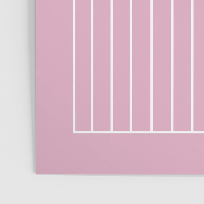 Minimal Arch XXVII Blush Pink Modern Geometric Lines Poster Gallery Image 3