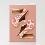 Disco Platforms - Blush & White Stationery Card Gallery Image 2