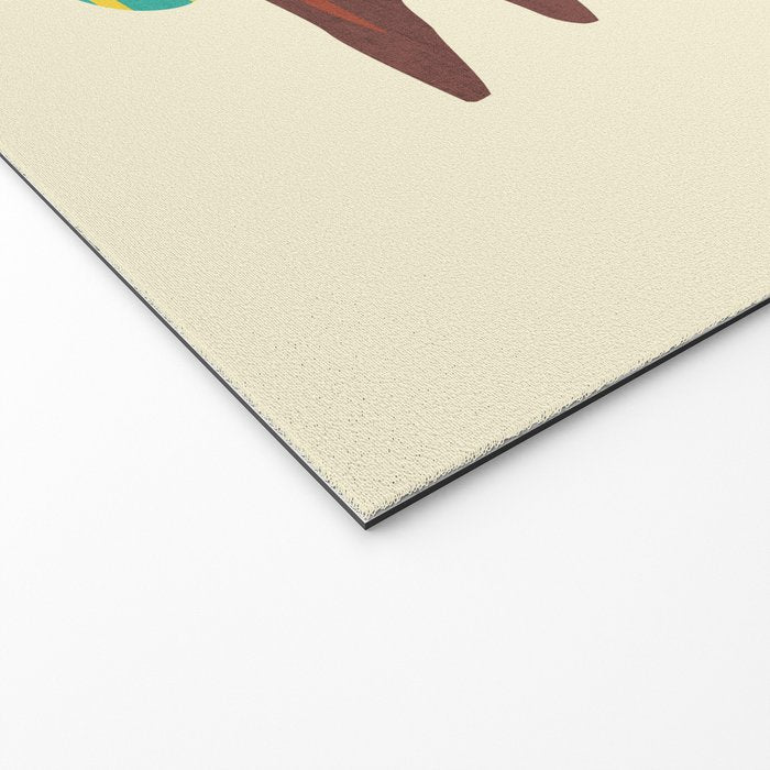 Hedgehog in hair raising speed Welcome Mat Gallery Image 2