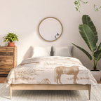 Clydesdale Horses in The Scottish Landscape  Comforter Gallery Image 3