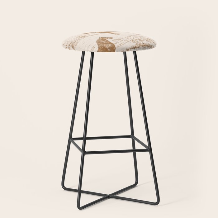 Clydesdale Horses in The Scottish Landscape  Stool Gallery Image 1