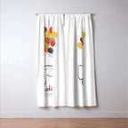 Flying Elephant Window Curtain Gallery Image 3