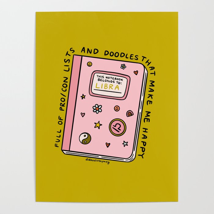 Libra Notebook Poster Gallery Image 4