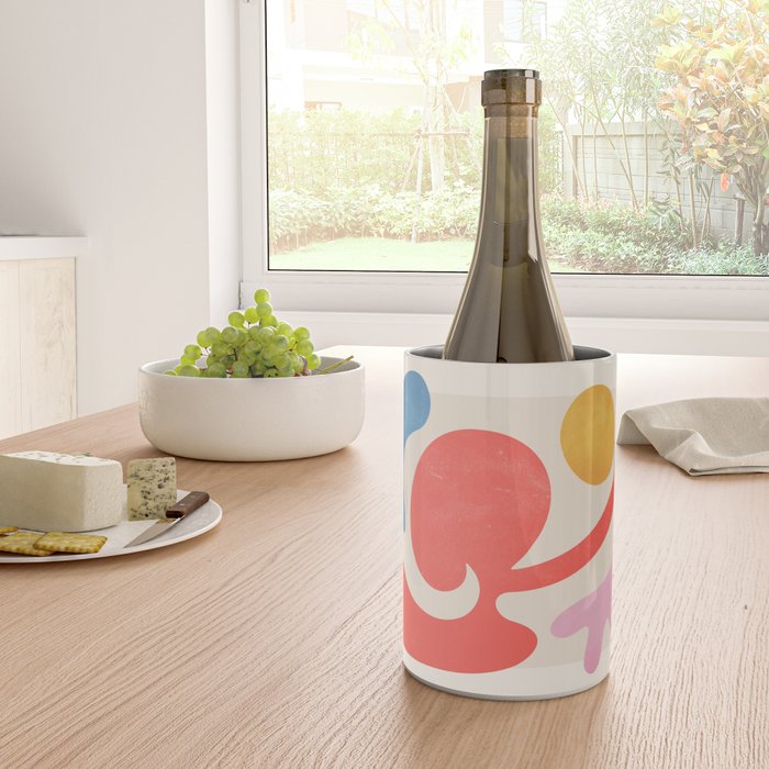 Abstract Shapes: Matisse Paper Cutouts III Wine Chiller Gallery Image 4