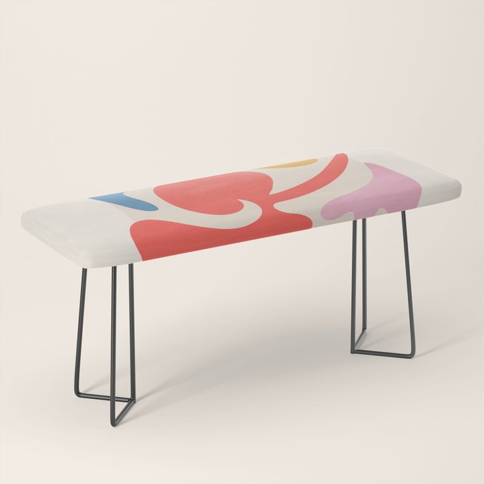 Abstract Shapes: Matisse Paper Cutouts III Bench Gallery Image 1