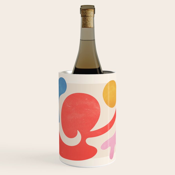 Abstract Shapes: Matisse Paper Cutouts III Wine Chiller Gallery Image 1