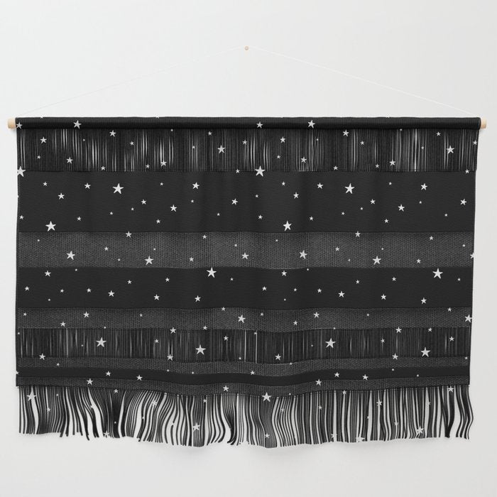 Tiny Stars Dark Wall Hanging Gallery Image 1