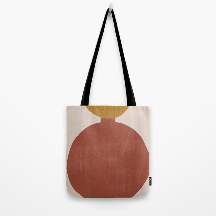 Vase Burnt Orange Object Tote Bag Gallery Image 2