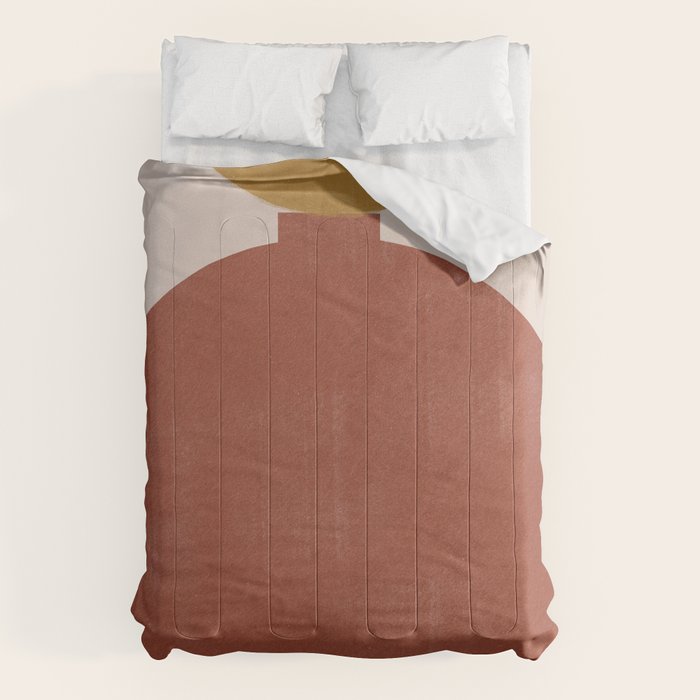 Vase Burnt Orange Object Comforter Gallery Image 6