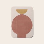 Vase Burnt Orange Object Bath Mat Gallery Image 1