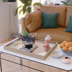 Vase Burnt Orange Object Serving Tray Gallery Image 2