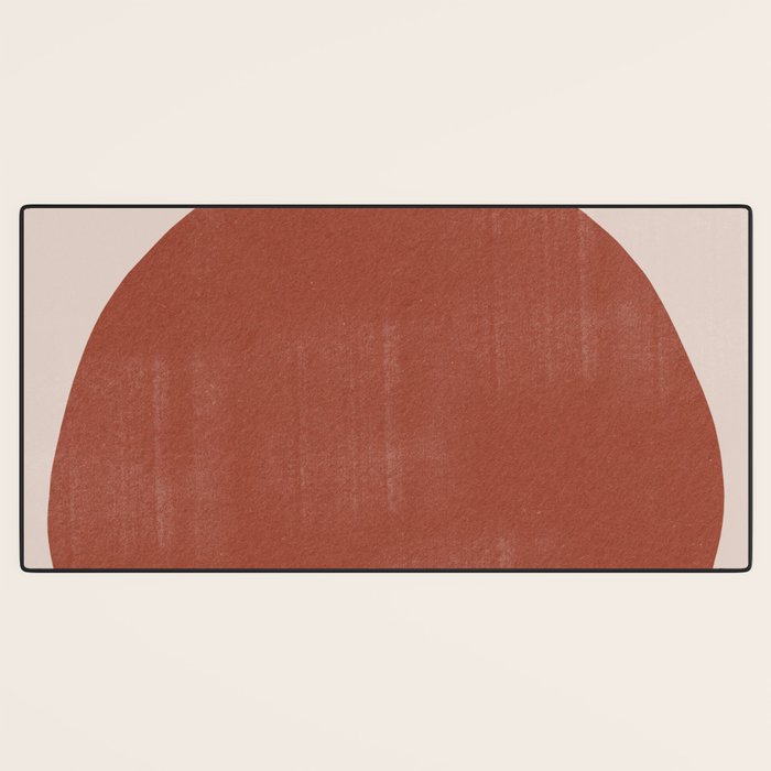 Vase Burnt Orange Object Desk Mat Gallery Image 3