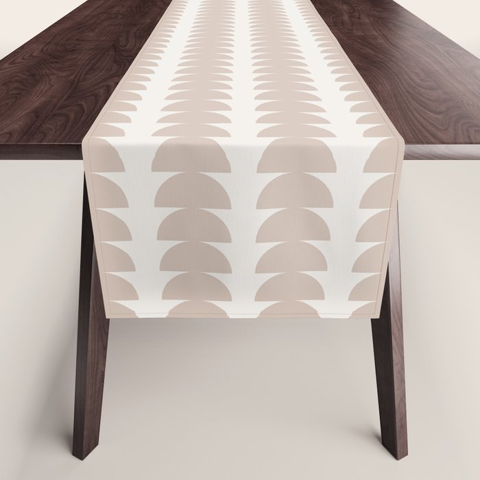 Maude Pattern - Earthy Neutral Table Runner Gallery Image 1